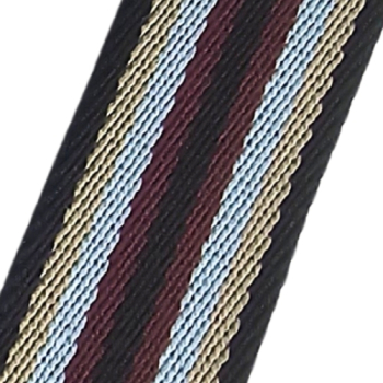 2,5 cm Gurtband "Heritage Row"